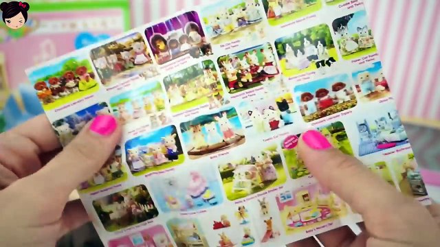 Habitacion del muñeco bebe Calico Critters y su Familia Conejos - Juguetes para niñas
