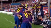 اهداف مباراة برشلونة و اتلتيك بيلباو 3-0 نهائي كاس اسبانيا 2012