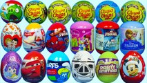90 surprise eggs!!! Disney Cars MARVEL SpiderMan SpongeBob PARTY ANIMALS Princess Peppa Compilation