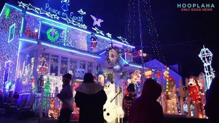 This is One Of The Best Christmas Lights Displays EVER - And For a Good Cause
