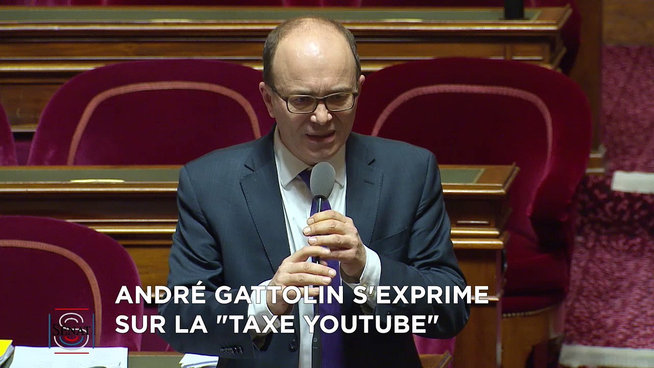 André Gattolin sur la "taxe YouTube"