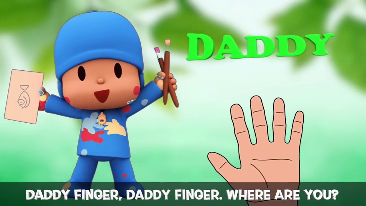 Finger Family Song with Pocoyo and Friends!