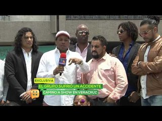 Merenglass sufre accidente en carretera. Nos cuentan que pasó.