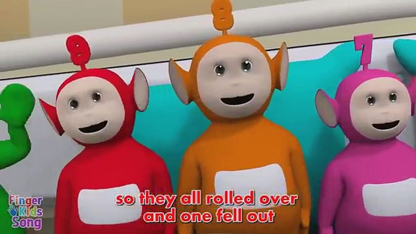 Teletubbies Ten in The Bed Spanish Nursery Rhymes for children and more |  Parody Finger Kids Song - Vidéo Dailymotion