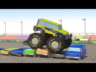 Monster Truck | Stunts For Kids
