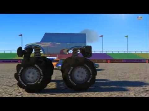Monster Trucks stunts | Stunts For Kids | kids videos