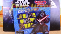 Star Wars The Force Awakens Guess Who Game with New Characters BB-8 and Rey with Finn