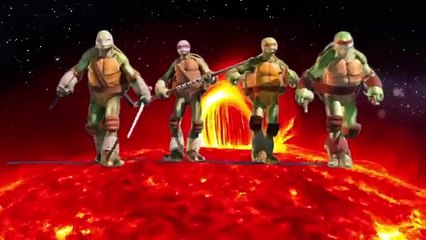 3D Ninja Turtle / Martial Arts Daddy Fingers / Finger Family Songs Collection For Children