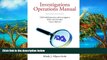 Online Mindy J. Allport-Settle Investigations Operations Manual: FDA Field Inspection and