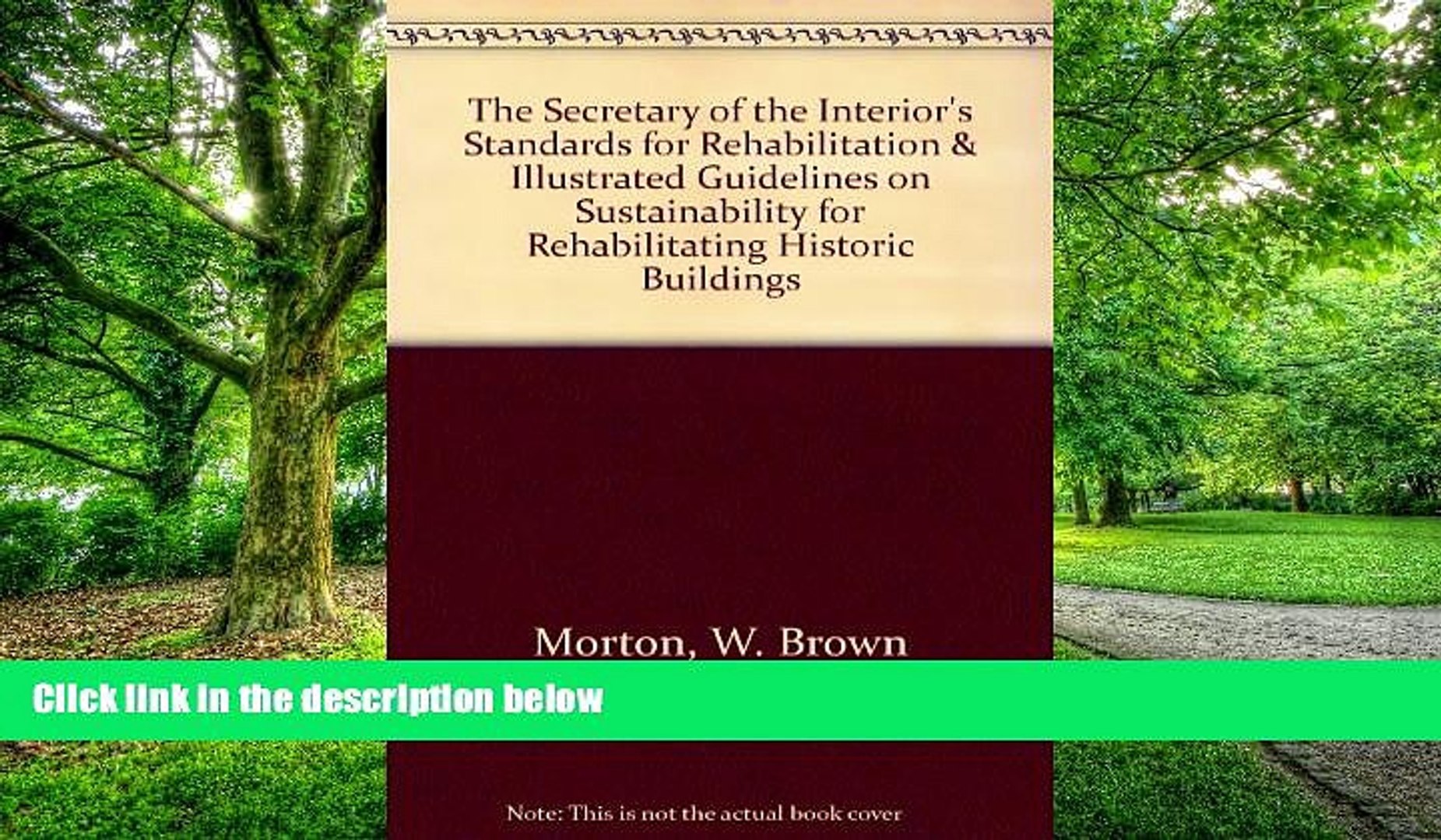Pdf Secretary Of The Interior S Standards For Rehabilitation Illustrated Guidelines On