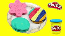 Play Doh Rainbow Oreo Cookies How to Make Play Dough Food Play Doh Peppa Pig Creations