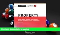 BEST PDF  Casenotes Legal Briefs: Property, Keyed to Singer, Berger, Davidson, and Penalver