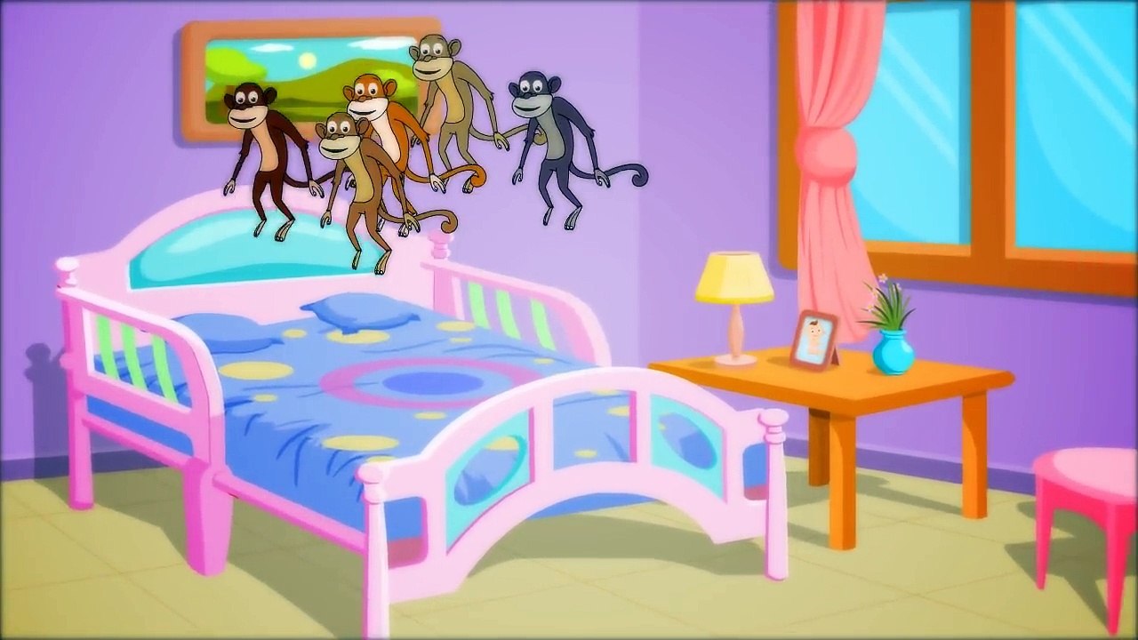 Five Little Monkeys Song - Ep 7