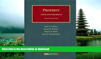 BEST PDF  Property: Cases and Materials (University Casebook) TRIAL EBOOK