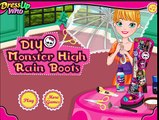 DIY Monster High Rain Boots | Best Game for Little Girls - Baby Games To Play