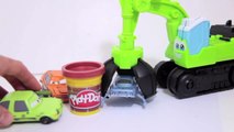 Play Doh Cars 2 Mater and Chomper The Excavator Tonka Chuck Play Doh Set Disney Pixar Cars 2 Lemons