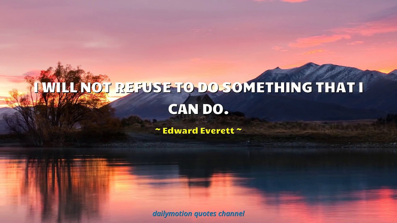 Edward Everett Quotes