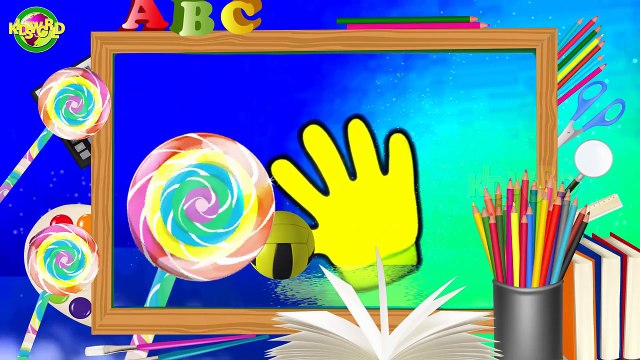 Ball Finger Family Rhymes | Nursery Finger Family Rhymes For Children | Kids World |