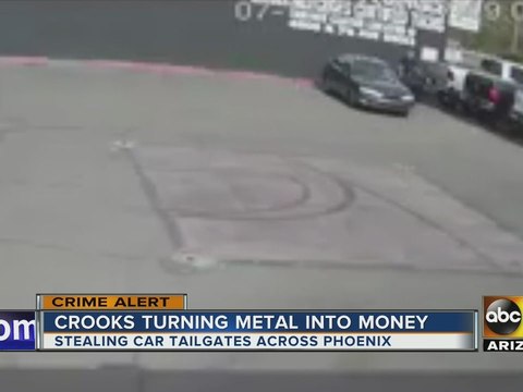 PD: Tailgate thieves targeting trucks at Phoenix shopping centers, homes