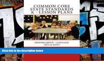 Buy Teacher s Life Common Core State Standards K- Lesson Plans: Kindergarten - Language Arts