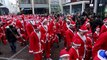 Rotary Santa Run - Burgemeester Salet geeft startschot en ontsteekt kerstboom/ Spijkenisse 2016