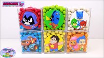 Disney Nick Jr Gumballs Surprise Cubeez Blaze PJ Masks Episode Surprise Egg and Toy Collector SETC