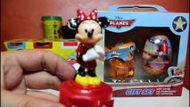 Minnie Mouse si Planes cu Oua Surpriza Set Cadou Jucarii Disney