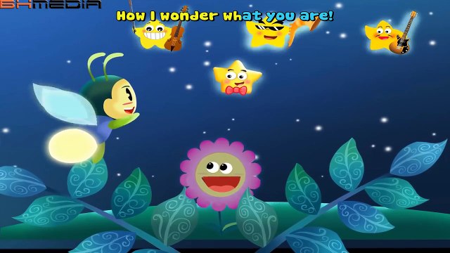 Twinkle Twinkle Little Star lyrics lead vocal | Nursery Rhymes TV | Ultra HD 4K Music Video Full