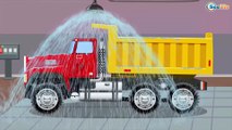 Car Cartoons for children - The Red Dump Truck - Animations For Kids