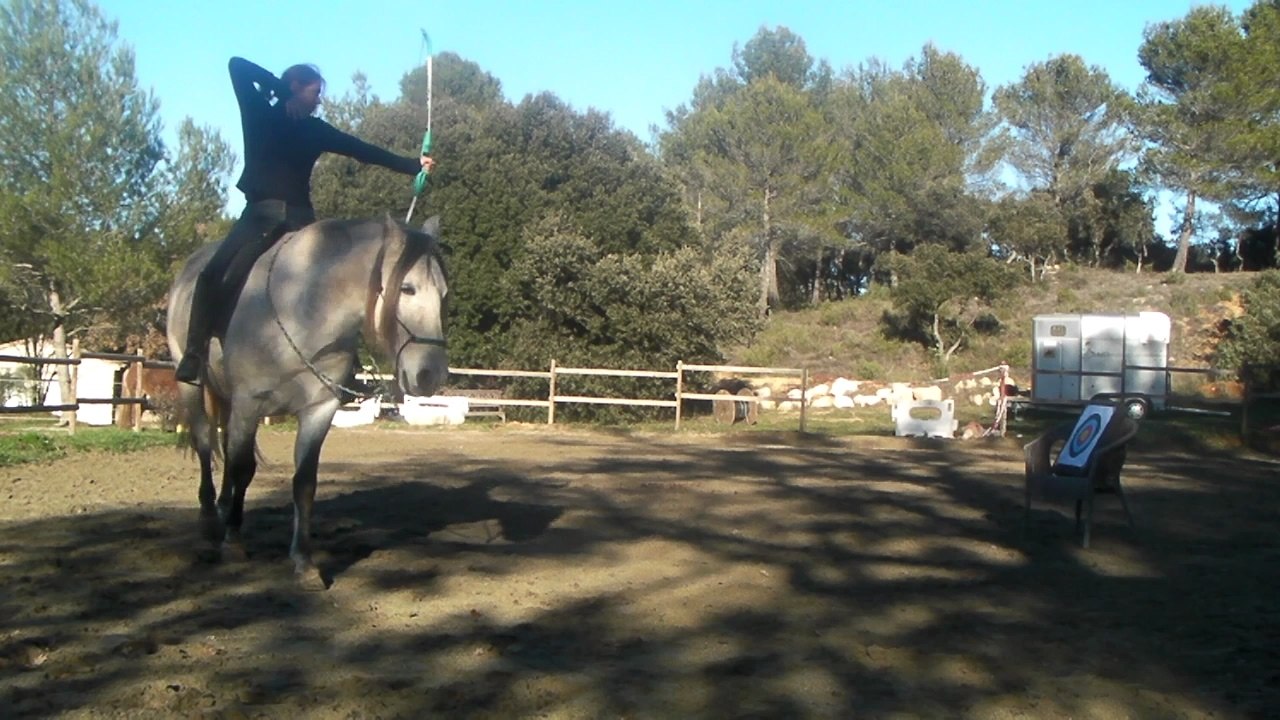Tir à l'Arc à cheval