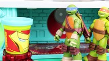 Play Doh Hulk with Play Doh Iron Man vs Teenage Mutant Ninja Turtles with Superman and The Flash