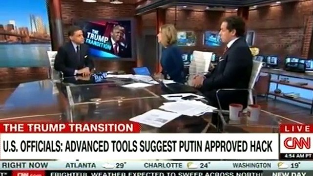 U.S. OFFICIALS - ADVANCED TOOLS SUGGEST PUTIN APPROVED HACK ON CNN Breaking News-