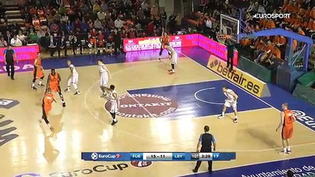EuroCup: Montakit Fuenlabrada - Lietuvos Rytas (Özet)