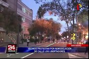 San Isidro: inauguran renovada calle Los Libertados