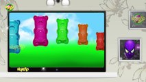 Gummy Bear || 3D Animated || Kids World Finger Family || Rhymes For Children