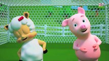 Wheels On The Bus | Nursery Rhymes For Kids With Farmees | Songs For Baby And Childrens