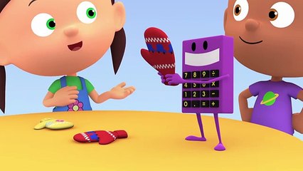 Развивающий мультик  Считаем с Полой  - цифры для детей. Цифра 6. Потерянная варежка