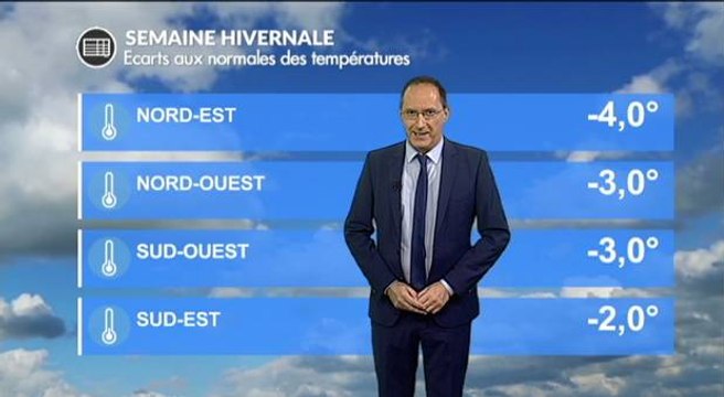 Météo semaine prochaine : c'est l'hiver !!!