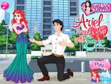 Human Mermaid Ariel Breaks Up With Prince Eric! Disney Princess Ariel Leave Eric!