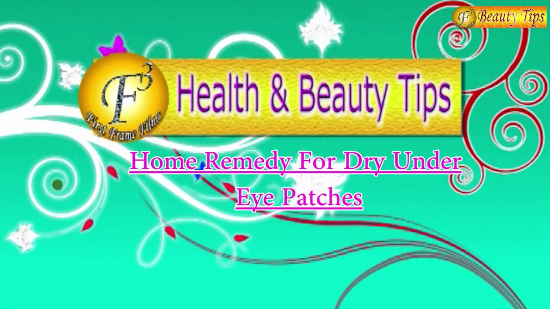 ⁣Home Remedy For Dry Under Eye Patches II आँखों के काले घेरो के लिए घरेलु उपचार II By Satvinder Kaur