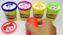 Play and Learn Colors with Play Dough Bubble Guppies Molds Fun Fashion and Creative for Kids