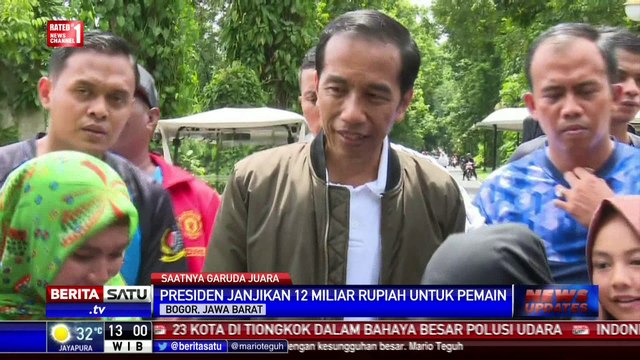 Presiden Janjikan Rp 12 Miliar untuk Kemenangan Timnas di Piala AFF