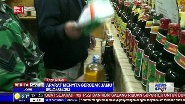 Kepolisian Razia Miras di Berbagai Daerah
