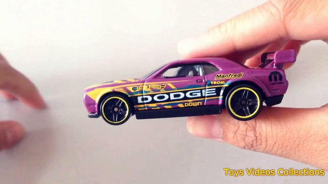 car toys 1186 MJ,I,NL. MattEl Dodge Challenger Drift | toy cars N0.50 S=1/62 | videos collections