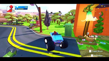 Spiderman McQueen Cars Guido Colors Cartoon for Kids Nursery Rhymes Songs