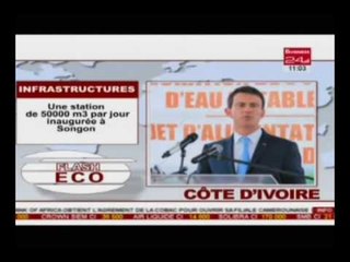 Flash eco-infrastructure-Une station de 50000 m3 par jour inaugurée à Songon