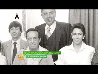 Recordando la trayectoria de Rubén Aguirre "El Profesor Jirafales" Q.E.P.D.