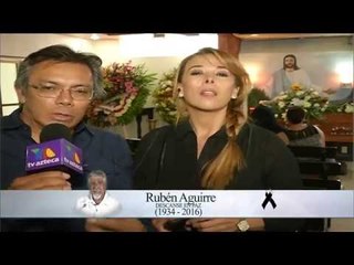 Rubén Aguirre ''El Profesor Jirafales" en voz de su hija Verónica