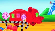 Jelly Bears | Wheels On The Bus | Nursery Rhymes | Kids Songs | Childrens Videos