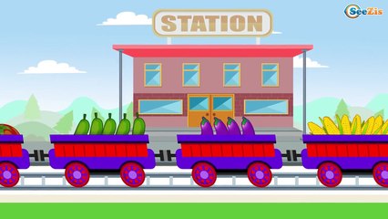 Trains for Children - Learn to count - Educational Videos - Kids Trains & Cars Cartoons